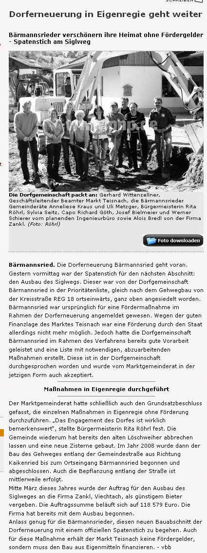 Online Ausgabe vom Viechtacher-Bayerwald-Boten